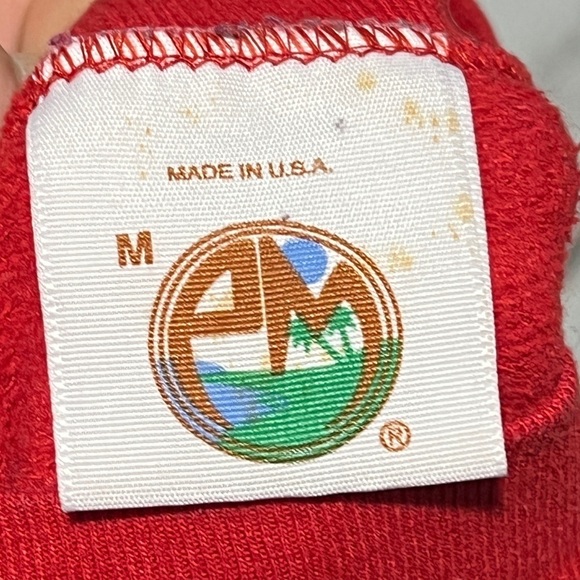 Vintage 80s A Bear Hug From Arkansas Xmas Ugly Sweater Party Sweatshirt - Picture 5 of 5